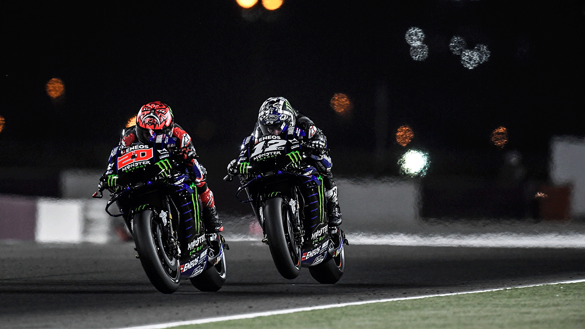 Fabio Quartararo y Maverick Viñales Yamaha MotoGP