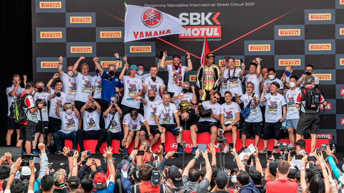 Yamaha WorldSBK Campeón 2021