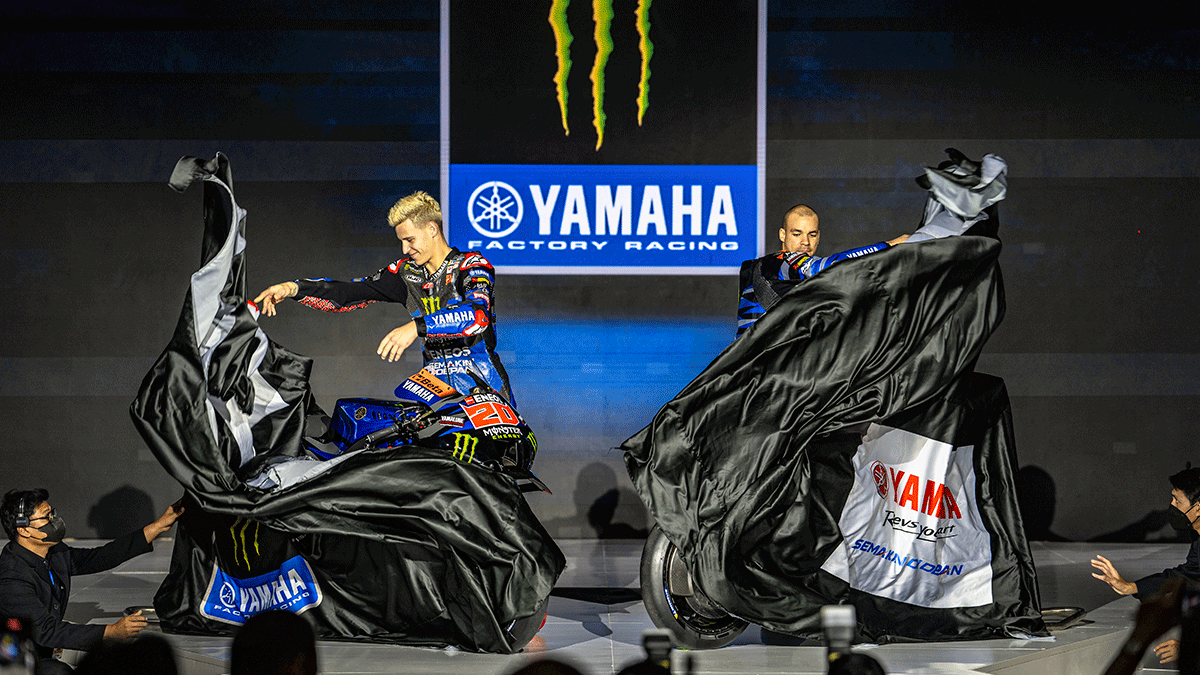 Yamaha motogp nuevos colores 2023